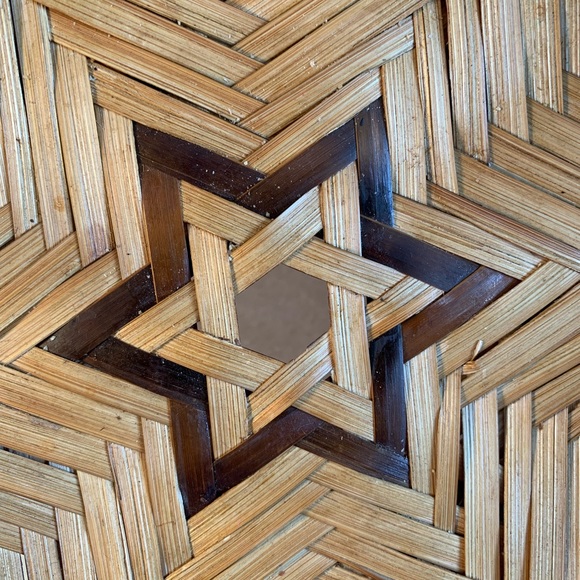 Vintage Handmade Wall Basket (B4) - Picture 5 of 7